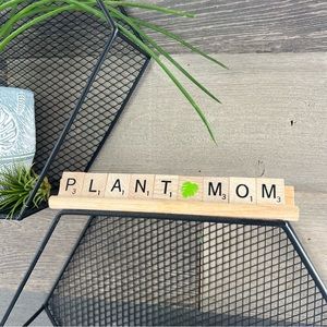 Plant mom Scrabble gift